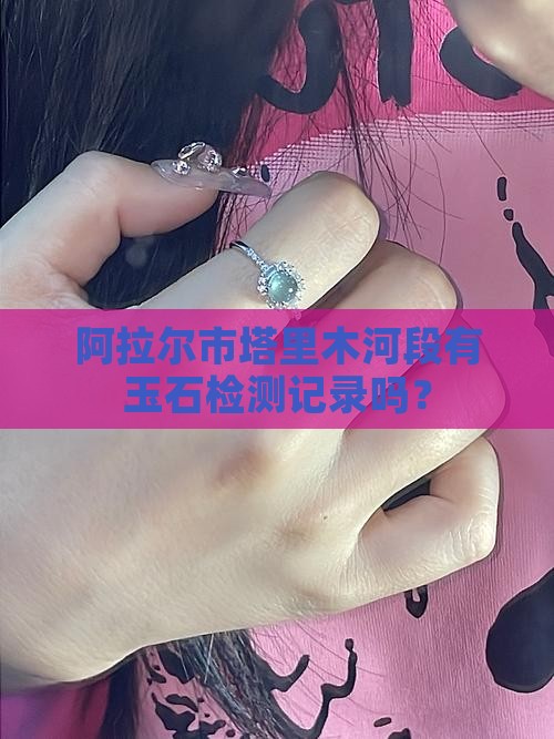 阿拉尔市塔里木河段有玉石检测记录吗？