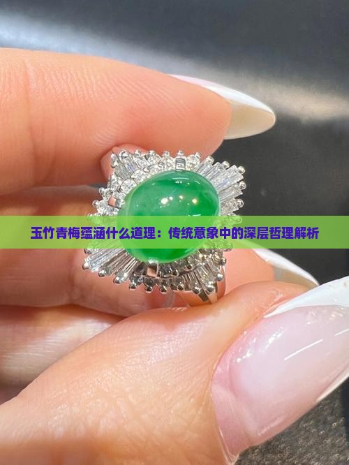玉竹青梅蕴涵什么道理：传统意象中的深层哲理解析