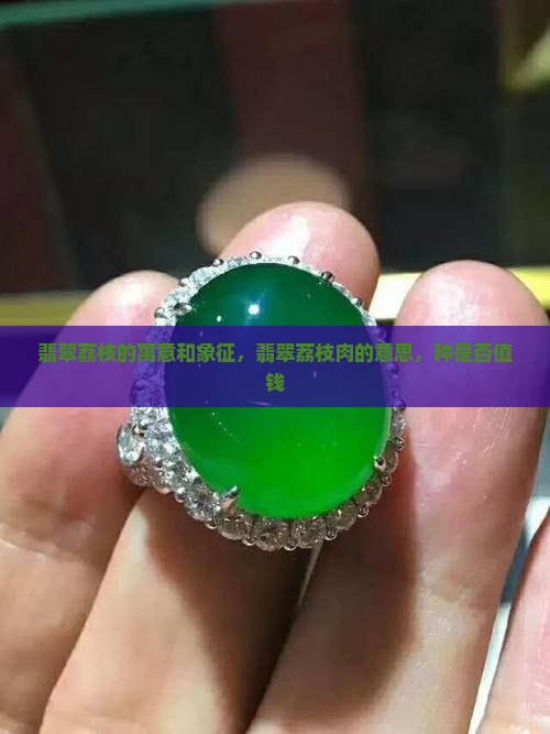 翡翠荔枝的寓意和象征，翡翠荔枝肉的意思，种是否值钱