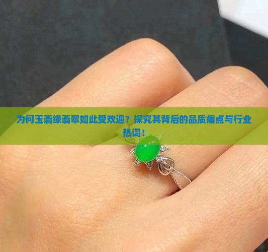 为何玉翡缘翡翠如此受欢迎？探究其背后的品质痛点与行业热词！