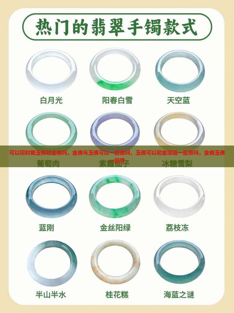 可以同时戴玉佛和金佛吗