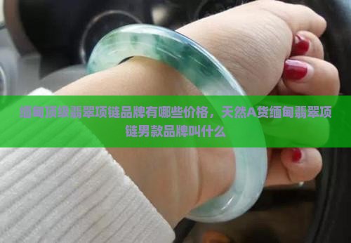 缅甸顶级翡翠项链品牌 缅甸顶级翡翠项链品牌