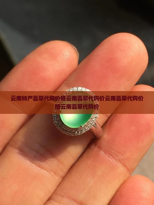 云南特产翡翠代购价格