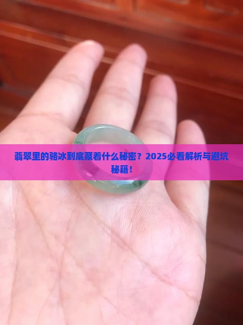 翡翠里骆冰是什么意思