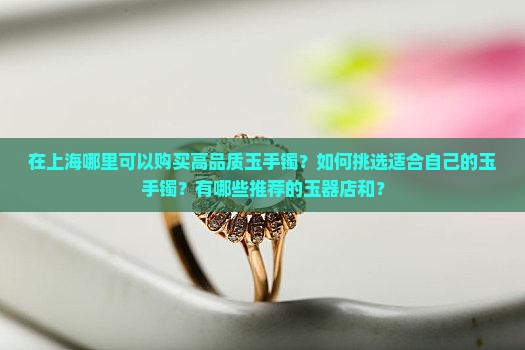 在上海哪里可以购买高品质玉手镯？如何挑选适合自己的玉手镯？有哪些推荐的玉器店和？