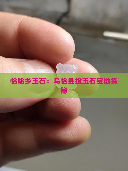 恰哈乡玉石：乌恰县捡玉石宝地探秘