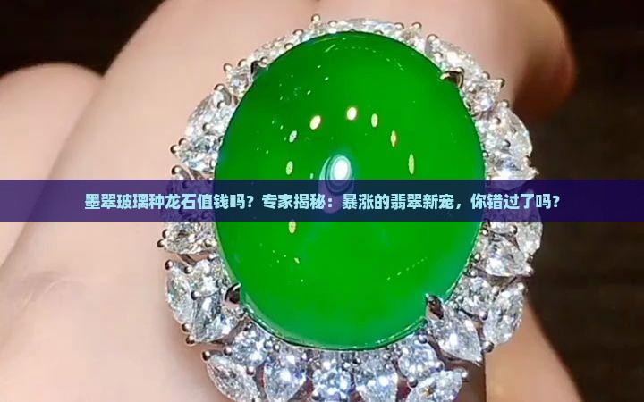 墨翠玻璃种龙石值钱吗？专家揭秘：暴涨的翡翠新宠，你错过了吗？