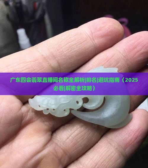 广东四会翡翠直播间名称