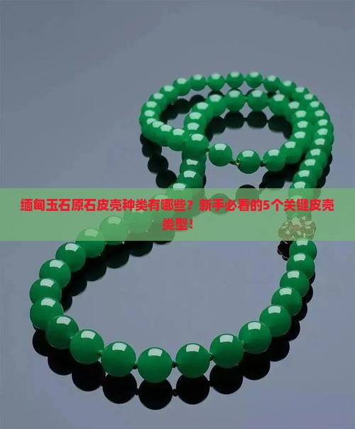 缅甸玉石原石皮壳种类