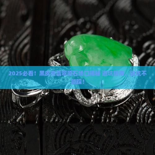 黑皮壳翡翠原石场口