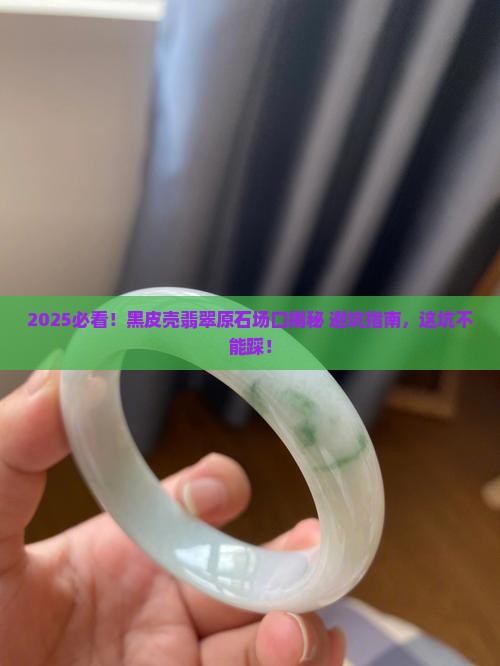 黑皮壳翡翠原石场口