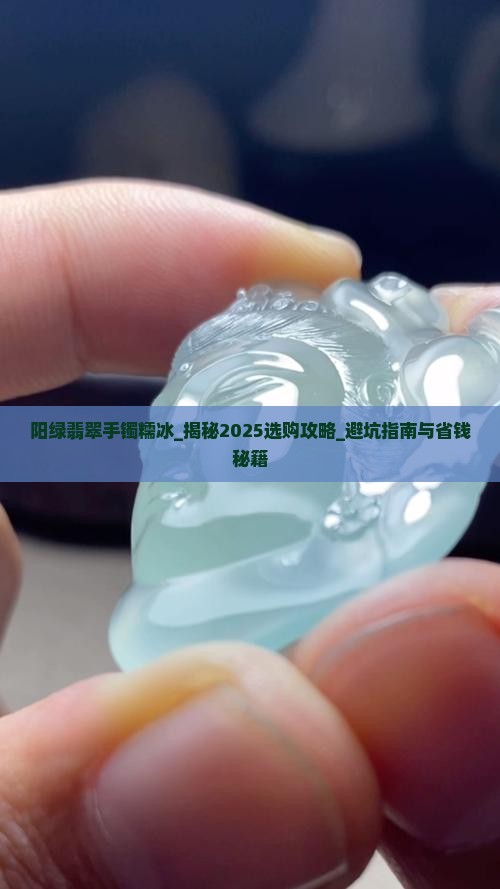 阳绿翡翠手镯糯冰