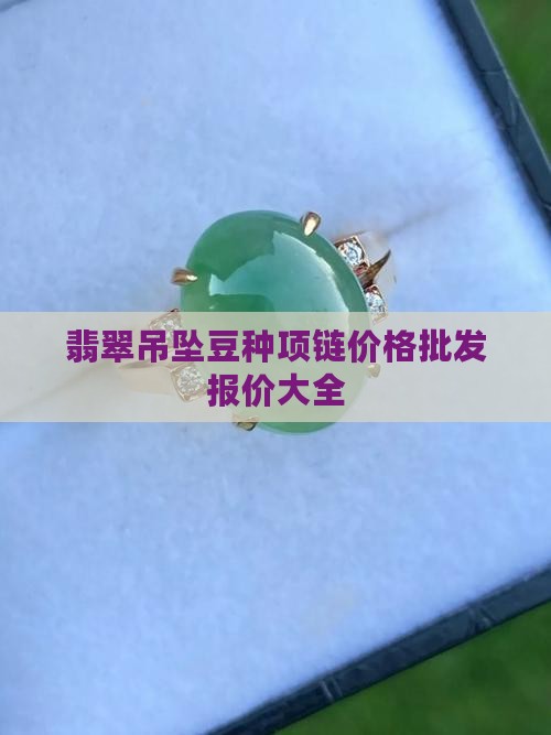 翡翠豆蔻项链价格多少钱
