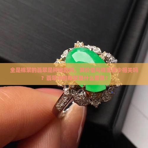 全是棉絮的翡翠是种嫩的吗，其价值与棉絮多少相关吗？翡翠中的棉絮是什么意思？