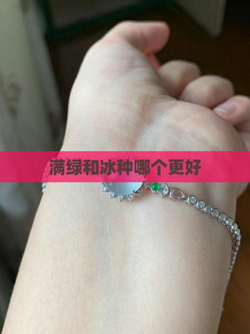 满绿和冰种哪个更好
