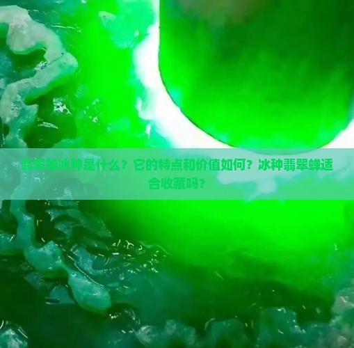 翡翠蝉冰种是什么？它的特点和价值如何？冰种翡翠蝉适合收藏吗？