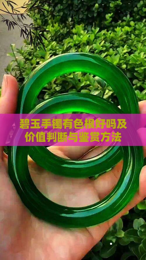 碧玉手镯有色根好吗及价值判断与鉴赏方法