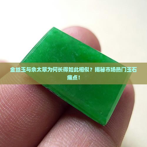金丝玉与佘太翠为何长得如此相似？揭秘市场热门玉石痛点！
