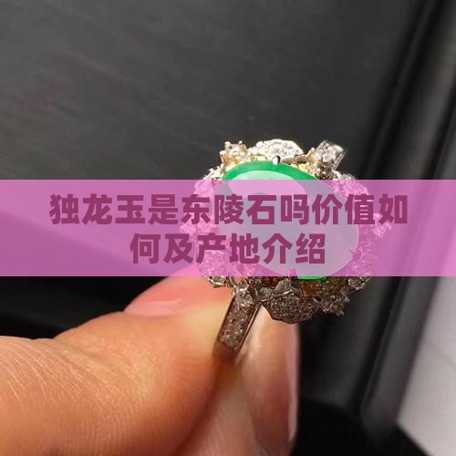 独龙玉是东陵石吗价值如何及产地介绍