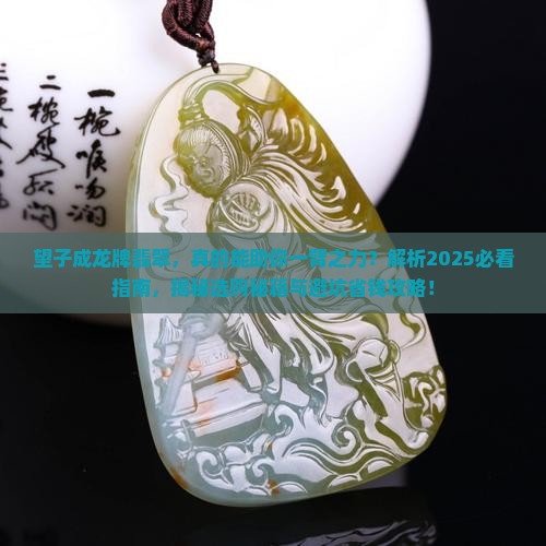 望子成龙牌翡翠