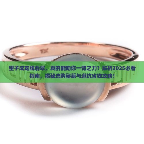 望子成龙牌翡翠