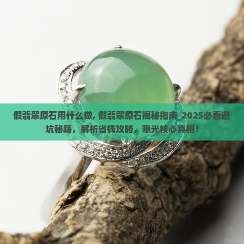 假翡翠原石用什么做
