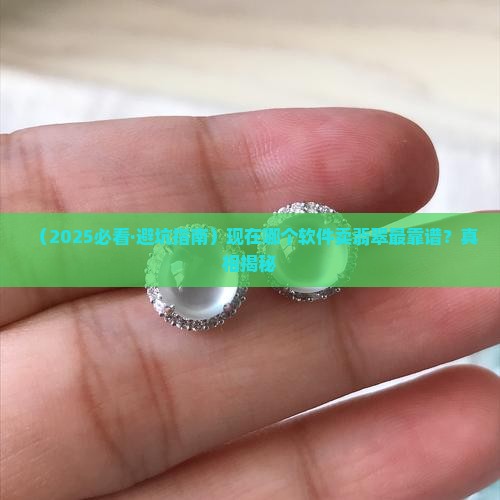 现在哪个软件卖翡翠最好呢