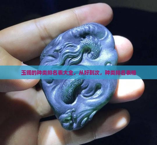 玉镯的种类排名表