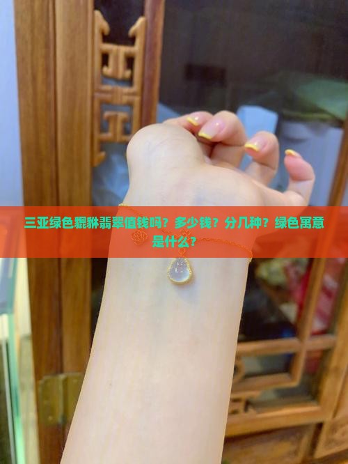 三亚绿色貔貅翡翠