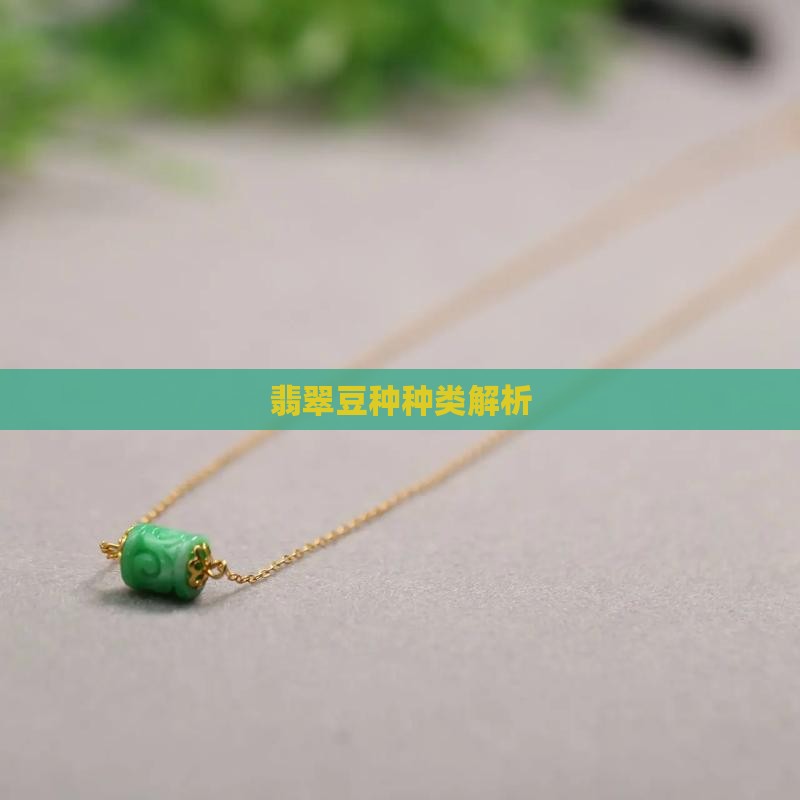 翡翠豆种晶体