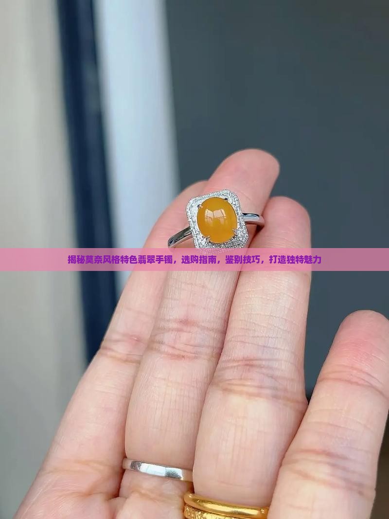 特色翡翠手镯莫奈