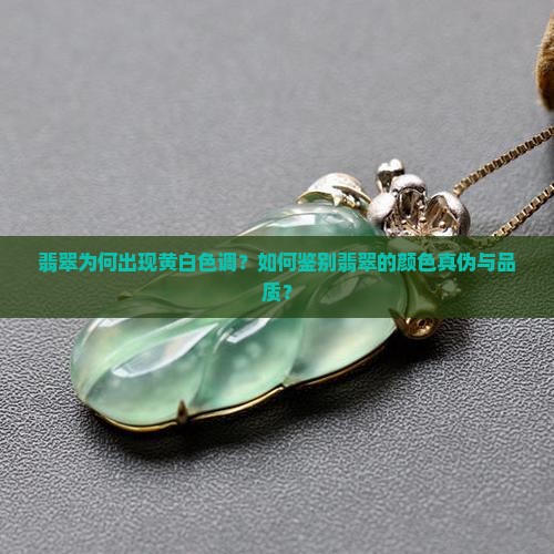 翡翠为何出现黄白色调？如何鉴别翡翠的颜色真伪与品质？