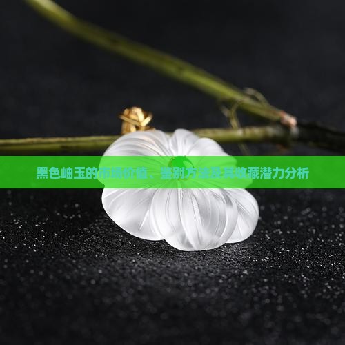 黑色岫玉的市场价值、鉴别方法及其收藏潜力分析