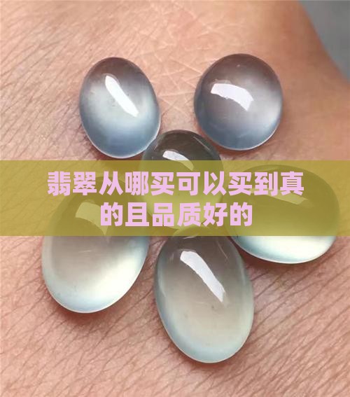 翡翠从哪买可以买到真的且品质好的