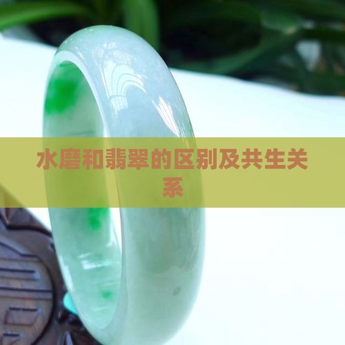 水磨和翡翠的区别及共生关系