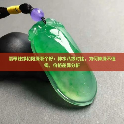 翡翠辣绿和阳绿哪个好：种水八级对比，为何辣绿不值钱，价格差异分析