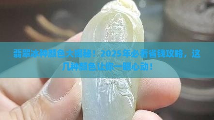 翡翠的冰种什么颜色好