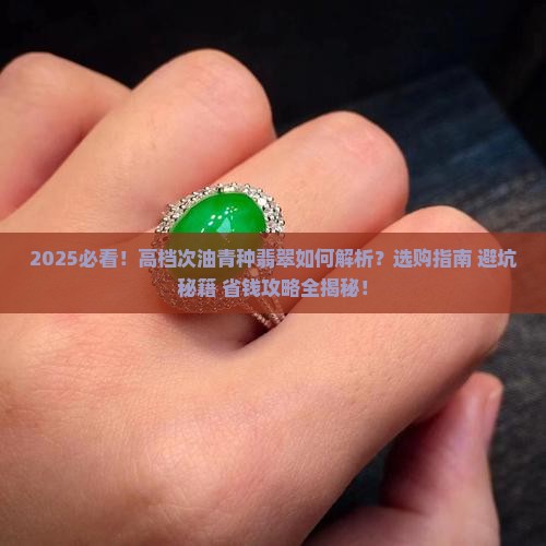 高档次的油青种翡翠