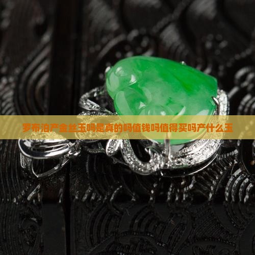 罗布泊产金丝玉吗