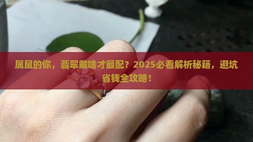 属老鼠的戴啥翡翠最好