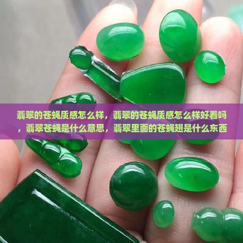翡翠的苍蝇质感怎么样