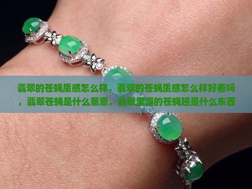 翡翠的苍蝇质感怎么样