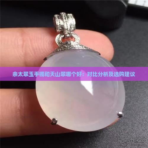 佘太翠玉手镯和天山翠哪个好：对比分析及选购建议