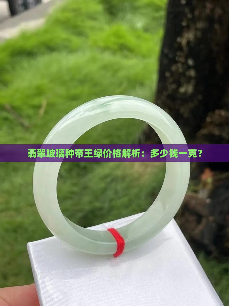 翡翠玻璃种帝王绿价格解析：多少钱一克？