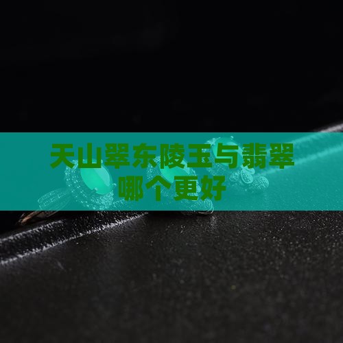 天山翠东陵玉与翡翠哪个更好