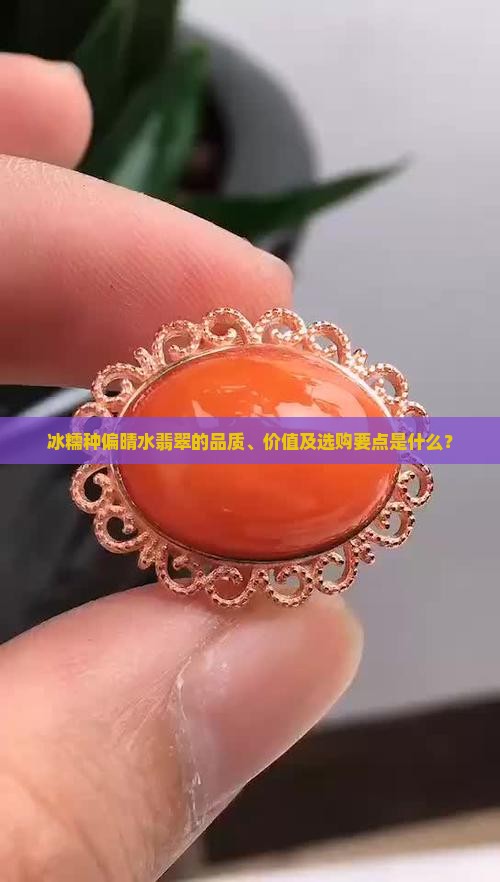 冰糯种偏晴水翡翠的品质、价值及选购要点是什么？