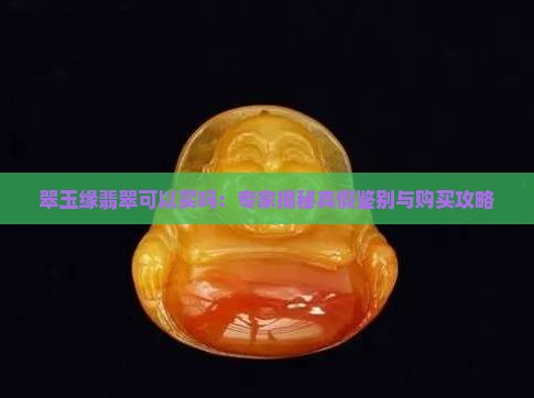 翠玉缘翡翠可以买吗：专家揭秘真假鉴别与购买攻略