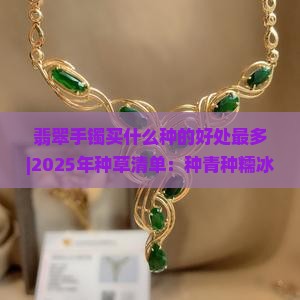 翡翠手镯买什么种的好处最多