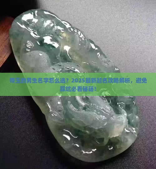 带玉的男生名字