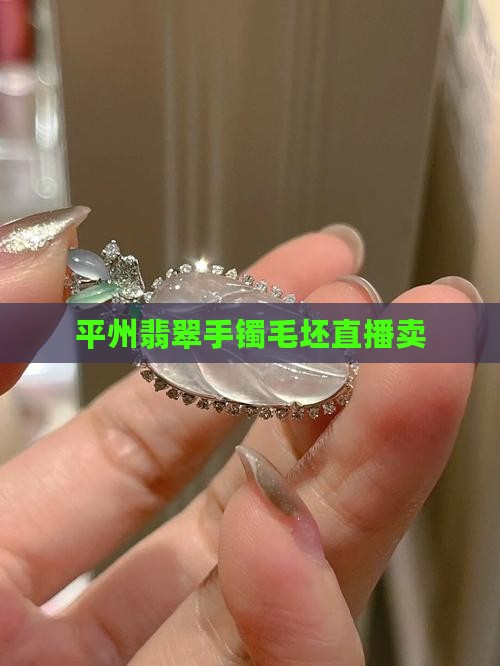 平州翡翠手镯毛坯直播